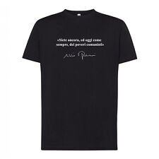T-shirt Berlusconi frase 