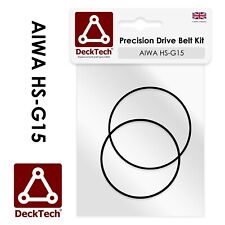 Correas de repuesto DeckTech™ para AIWA Walkman HS-G15 HSG15 | Accionamiento de goma
