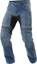 Jeans pantaloni moto con kevlar protezioni ginocchia fianchi omologate CE C.E.