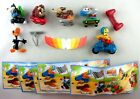 LOONEY TUNES ACTIVE COMPLETE SET WITH ALL PAPERS KINDER SURPRISE EGG TOYS 2010