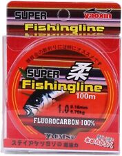 Fil de pêche fluorocarbone, Super solide, Transparent fishing line 100m