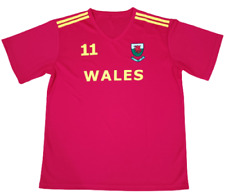 Camiseta de fútbol galés número 11 de Gales Copa Mundial de Qatar 2022