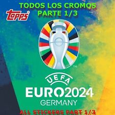 TOPPS UEFA EURO 2024 GERMANY TODOS LOS CROMOS PARTE 1/3