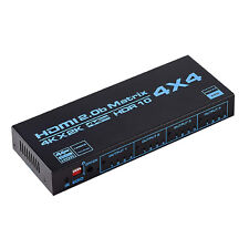 4x4 4 In 4 Out 4K x 2K HDMI 2.0b Matrix Video Wall Controller Processor Switch