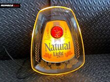 Letrero de barra de cerveza vintage años 70 Anheuser luz natural 15