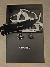 Authentic Chanel Pair Of Christmas Gift Heart And Camilla Charm Plus Ribbons Box