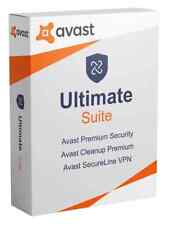 Avast Ultimate (Cleanup+VPN+AntiTrack) 1 Año