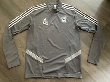 Camiseta de entrenamiento Cardiff City Adidas Climacool Staff Issue #JMO gris L/S talla M