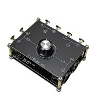 Interruptor de cable equilibrado XLR fuentes de señal selector 3 en 1 salida conmutador de audio X31