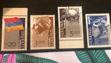 4 timbre poste neuf luxe armenie n° 183 à 185 et pa1