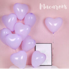 50/100pcs 13Inch Macarons Heart Shape Latex Balloon Birthday Party Decoratio SPK