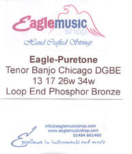 Juego de cuerdas banjo tenor Eagle-Puretone 