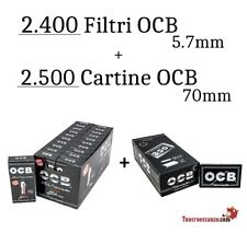 Filtri OCB pretagliati 5,7 mm + Carte OCB doppia finestra 70mm