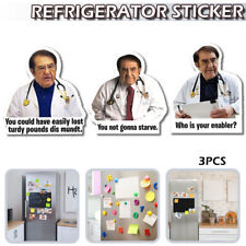 3PCS Funny Dr Now Refrigerator Magnet Weight Loss Fridge Decorative Magnets