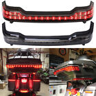 King Tour Pack Pak LED Brake Trunk Tail Turn Light Lamp For Harley Touring 14-23