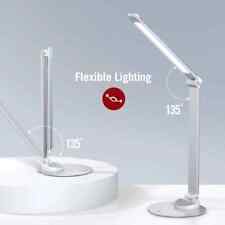 Lámpara de escritorio LED TT-DL19 5 niveles de brillo - 5 temperaturas de color PLATA