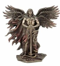 Arcángel Metatrón con 6 alas bronceado / col. Figura escultura ángel ángel
