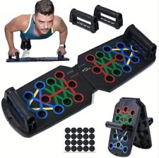 Push-Up Board Set Foldable Gym Fitness Equipment Abs Arms Back Training