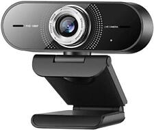 Cámara web Angetube HD 1080P PC cámaras web con micrófono para transmisión USB