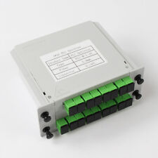 Equipo de fibra óptica divisor plc 1x16 SC APC LGX caja divisor de fibra PLC SM LGX