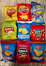 20 Bustine Confezioni Miste Patatine Amica Chips Fonzies Cipster Ritz Yonkers