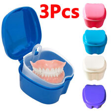 Confezione Da 3 Scatole Per Protesi Per Denti Finti Custodia Per ☆