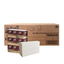 Toallas de mano de papel de 2 capas blancas de lujo Z toallas de papel plegables súper suaves y fuertes