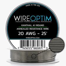 Kanthal A1 16 18 20 21 22 23 24 25 26 28 29 30 31 32 34 36 38 40 AWG 25-1000'
