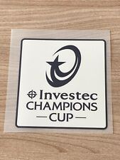 Patch Badge officiel CHAMPIONS CUP investec Rugby saison 2023/2024 vendeur pro
