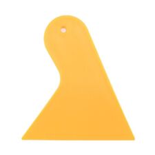 Plastic Yellow Auto Car Window Sticker Film Scraper Squeegee Cleaning Tool9375