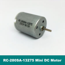 Coche de juguete RC-280SA-13275 DC 6V 7.4V 12V 9050 RPM mini motor eléctrico redondo de 24 mm hágalo usted mismo