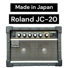 🌟Funcionando🌟 Roland JC-22 Jazz Chorus Guitarra Combo Amplificador Negro Hecho en Japón