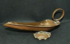 Brass Copper Vintage Aladdin Genie Oil Magic Lamp From Baghdad-Iraq, Handmade.