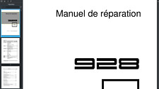 Porsche 928 - Manuel de réparation en français