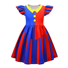 Kids Girls Circus Cosplay Costume Dress Casual Graphic Dress for Kids9435