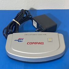 Concentrador combo Compaq USB 2.0 FireWire CPQUSBFW Windows XP 2000 sin probar