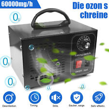 Generador de ozono ozonizador 60000mg/h purificador de aire de ozono aparato de ozono rehabilitación de construcción 220V