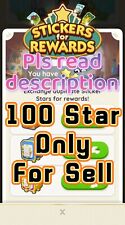 Monopoly Go🌟100 Star only For Sell 📌(Random 4 Star Card) Pls Read Description 
