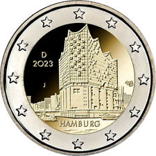 Moneda 2€ CC Alemania 2023 (Estado de Hamburgo - Filarmónica del Elba). S/C