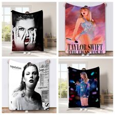 Manta de franela 3D Taylor Swift dormitorio sala de estar sofá manta cálida