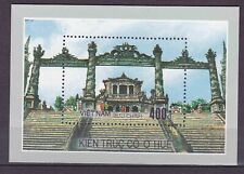 Feuillet neuf** MNH Viêt-Nam Architecture ancienne à Hué ancienne capitale
