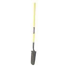 Westward 12V173 14 Ga Drain Spade Shovel, Steel Blade, 46-3/4 In L Yellow