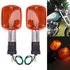 2X Motorcycle Turn Signals Lights For Honda Rebel 250 CMX250C Rebel 450 CMX450C