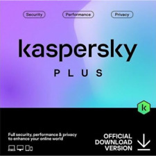 Kaspersky Plus 2023 / 2024 • Clave • 1/3/5/10 PC • 1 año • ESD • Envío por correo electrónico