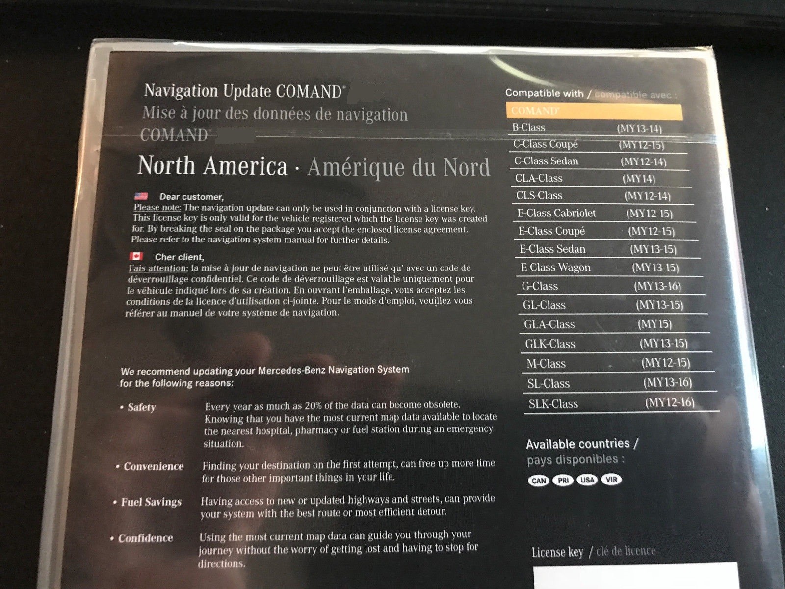 Ebay Mercedes Map Navigation Update V Ntg 4 5 4 7 Comand Version Usb Mb Nav Embarrados