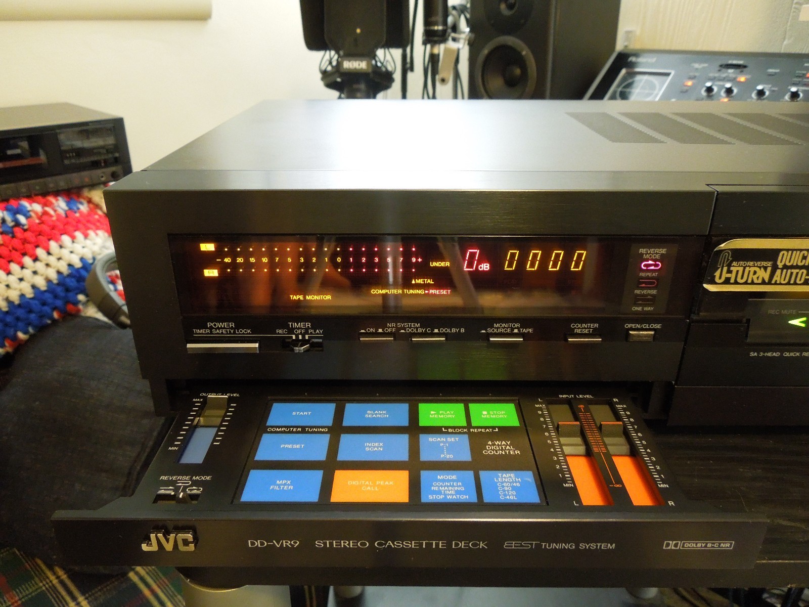 Ebay JVC DD-VR9 ULTRA RARE!! 3-HEAD AUTO-REVERSE/